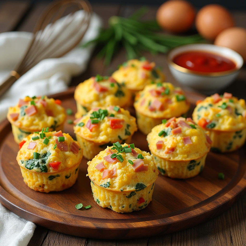 Quick and Easy Omelette Muffins

