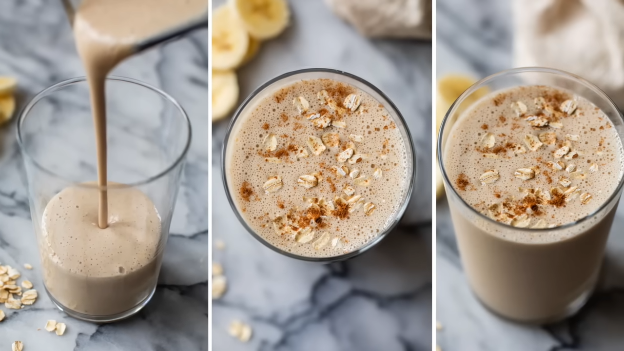 Oatmeal Banana Smoothie