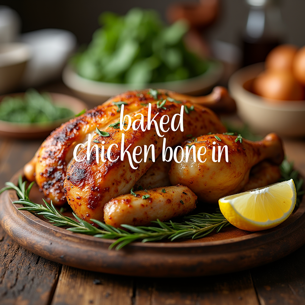 baked chicken bone in recipe