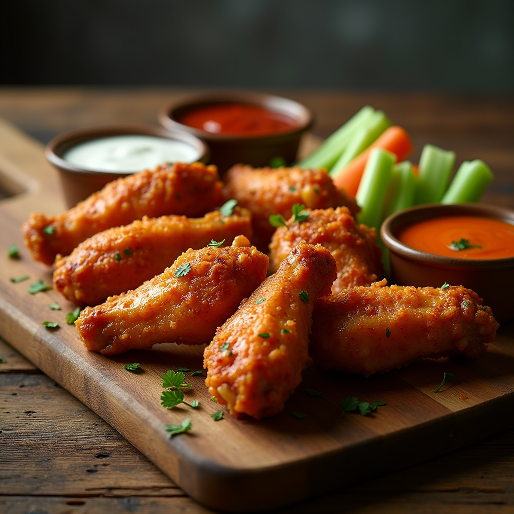  Crispy Chicken Wings