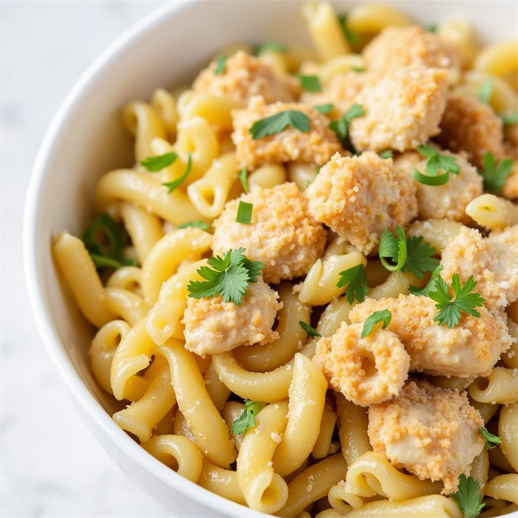 Garlic Parmesan Chicken Pasta