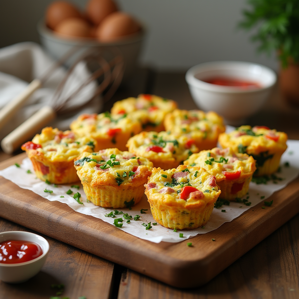 Quick and Easy Omelette Muffins