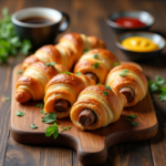 Breakfast Sausage Croissant Rolls