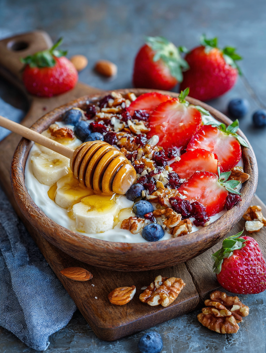 Greek Yogurt with Honey