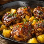 Brown Sugar Pineapple Chicken Chicken Recipe Brown Sugar Pineapple Chicken Sweet Savory
