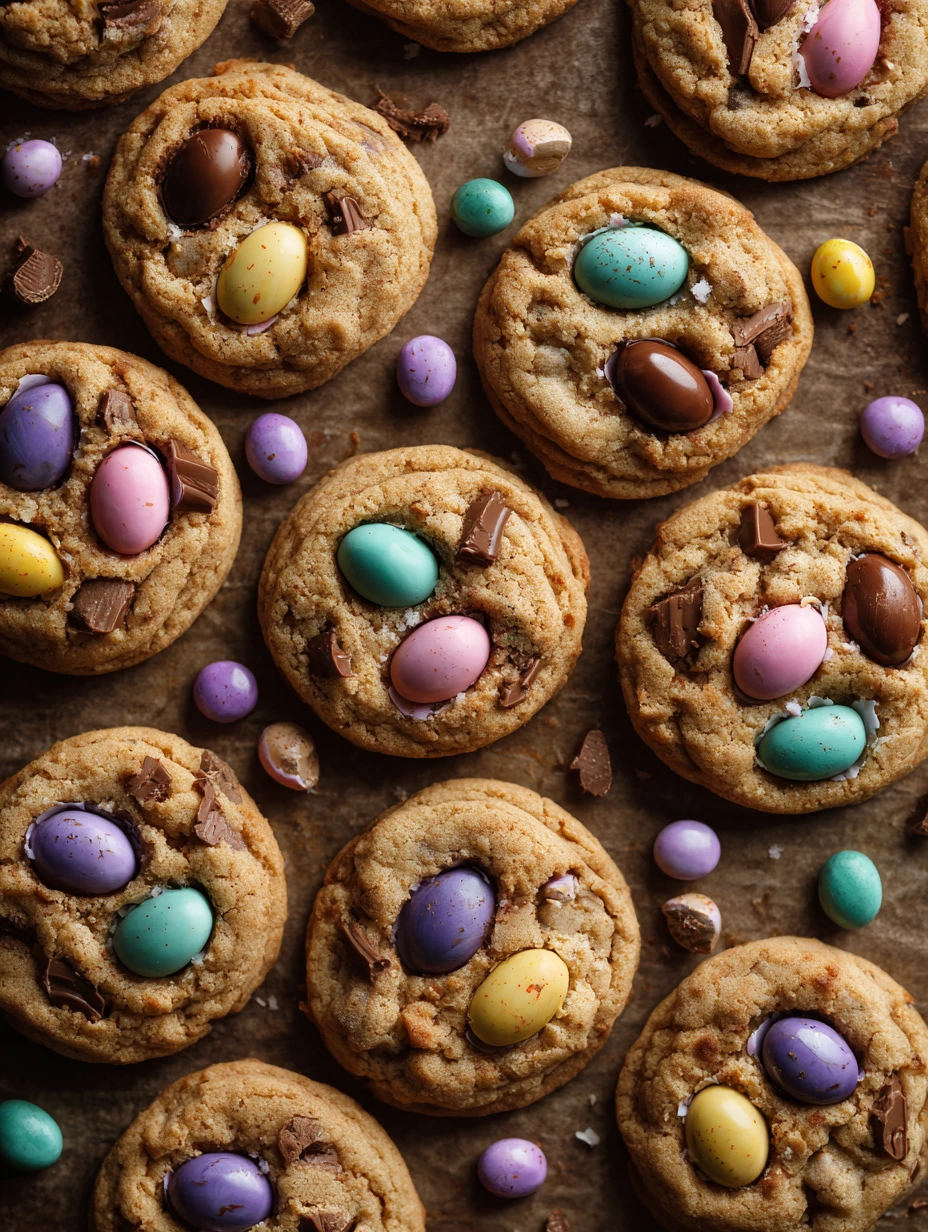 Cadbury Egg Cookies Cookies Cadbury Egg Cookies
