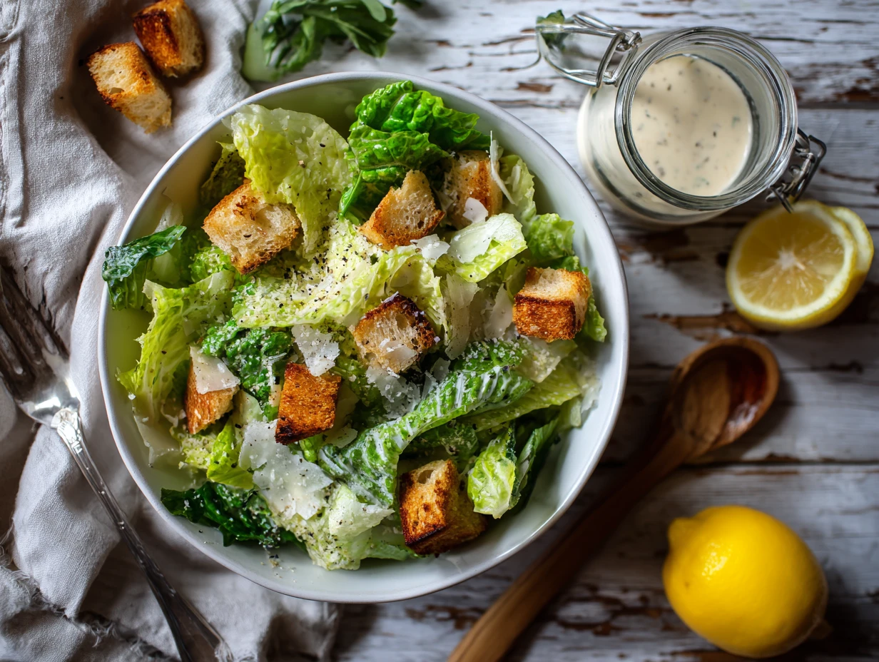 Ceaser Salad  Make Perfect Ceaser Salad Dressing