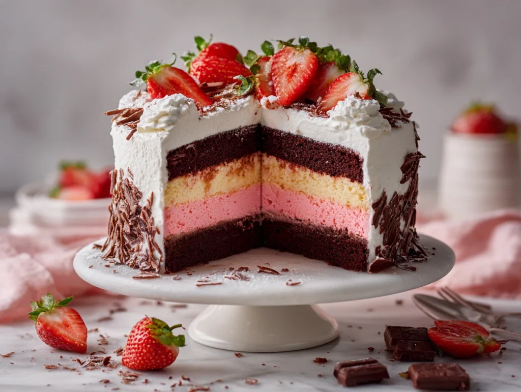 Neopolitan Cake Make Neopolitan Cake From Scratch