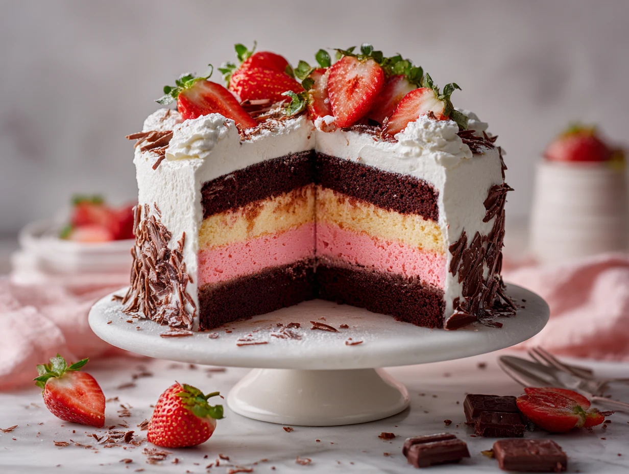 Neopolitan Cake Make Neopolitan Cake From Scratch
