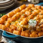 Tater Tot Casserole Tater Tot Recipe Tater Tot Casserole