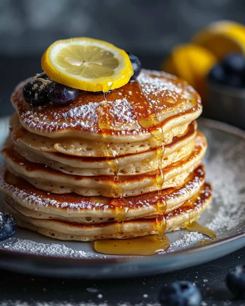 Lemon Ricotta Pancakes Fluffy Pancake Recipe