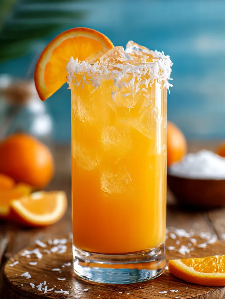 Orange Coconut Delicious Orange Coconut Refresher Ideas