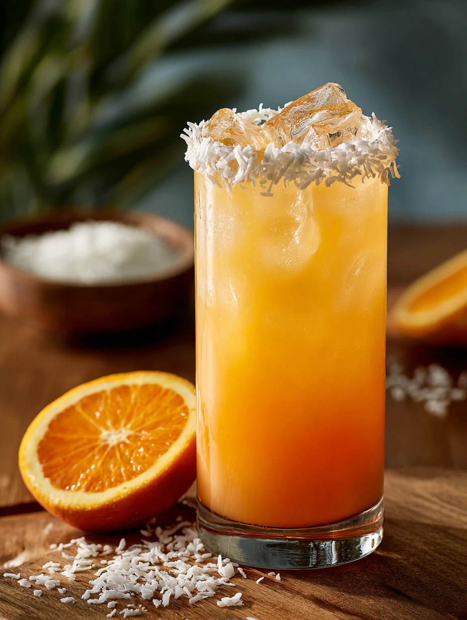 Orange Coconut Delicious Orange Coconut Refresher Ideas