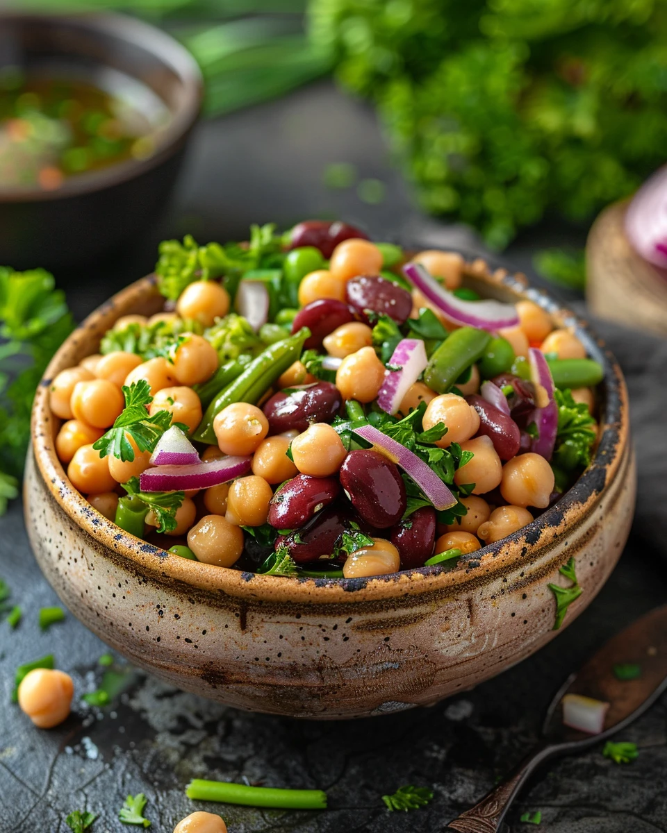 Three Bean Salad Recipe Classic