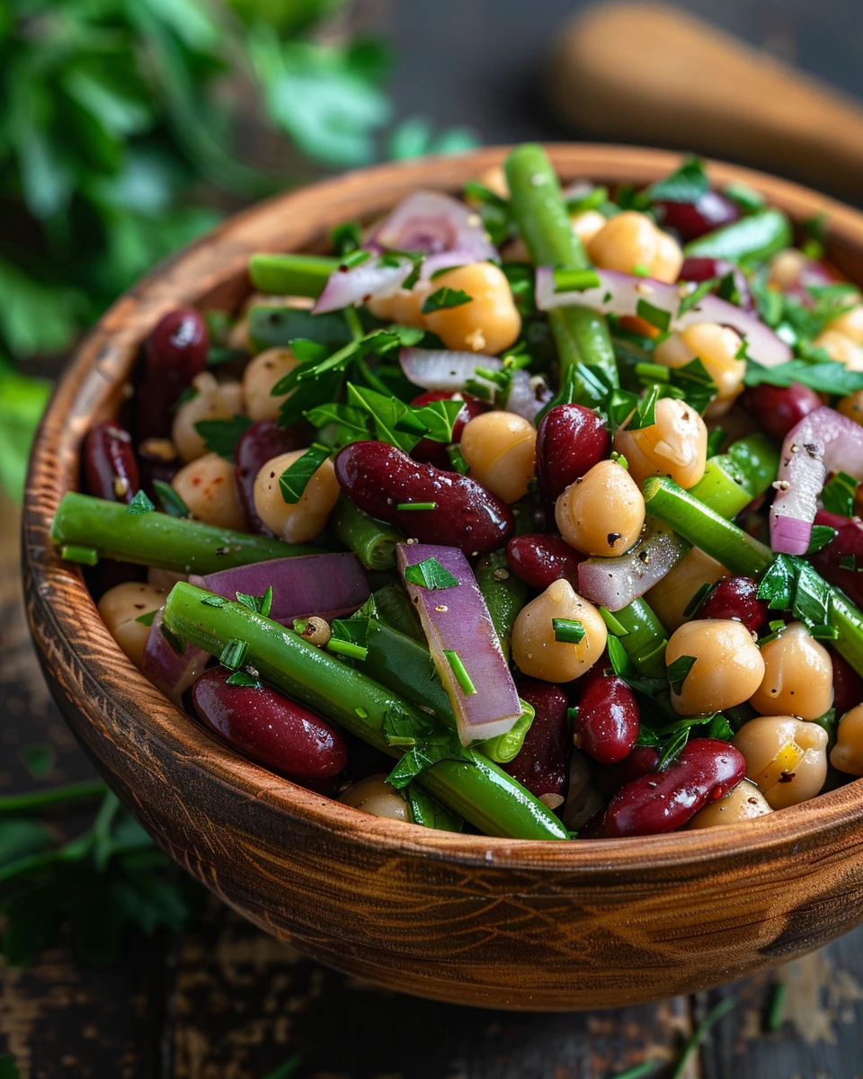 Three Bean Salad Recipe Classic